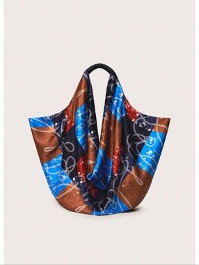 NWT Limited Edition Zara Printed Shopper Shoulder Bag